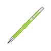 Шариковая ручка Moneta из переработанного алюминия - Лайм
