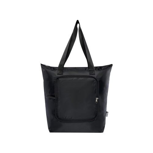 EcoFold Складная сумка-холодильник из RPET 15 л - Сплошной черный