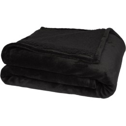 Эшн одеяло из переработанного шерпа GRS, черный