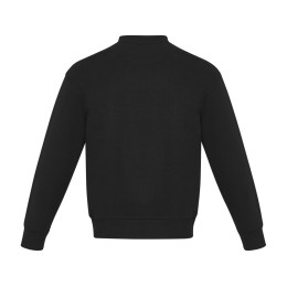 Jet унисекс Aware™ свитер с круглым вырезом из переработанных материалов - сплошной черный