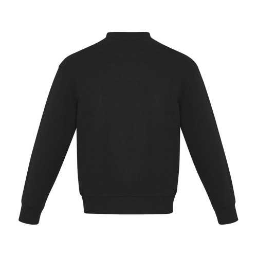 Jet унисекс Aware™ свитер с круглым вырезом из переработанных материалов - сплошной черный