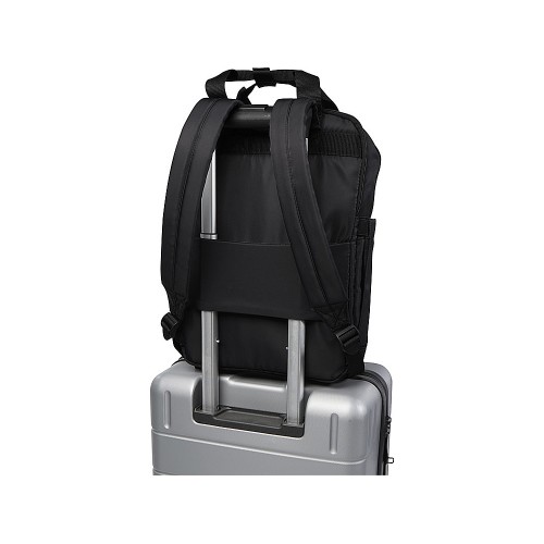 Трип 14" Эви рюкзак для ноутбука из переработанного материала объемом 9 л, черный