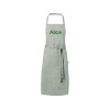 Pheebs 200 g/m2 recycled cotton apron, зеленый яркий