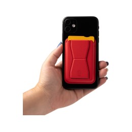 Картхолдер с подставкой "Sekun", красный