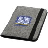 Ross Держатель паспорта с RFID-защитой из переработанного PET-пластика, сертифицированного согласно GRS - Серый яркий