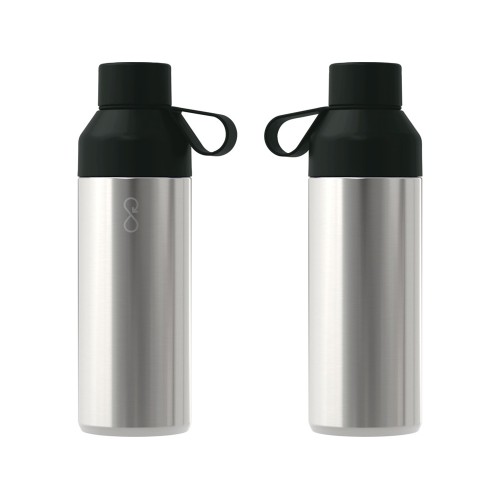 Бутылка для воды Ocean Bottle Lite объемом 620 мл, сплошной черный