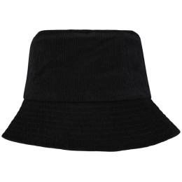 Панама "Howson" из переработанного вельвета - Сплошной черный