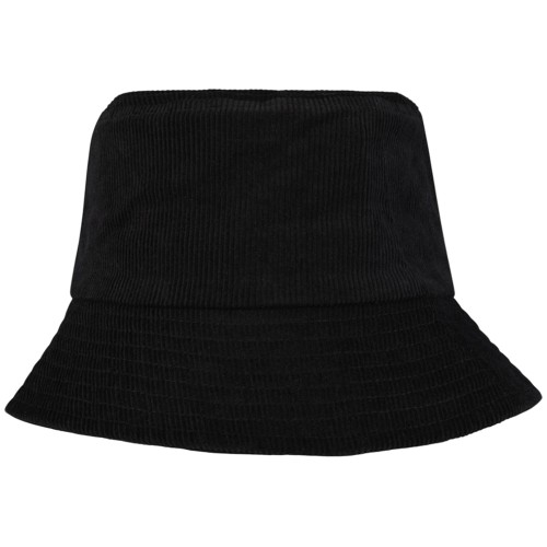 Панама "Howson" из переработанного вельвета - Сплошной черный