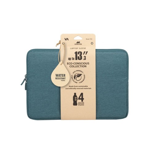 RIVACASE 7703 aquamarine ECO чехол для ноутбука 13.3-14" / 12