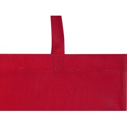 Экосил эко-сумка для конференций из нетканого материала, переработанного по стандарту GRS, объемом 6 л, красный