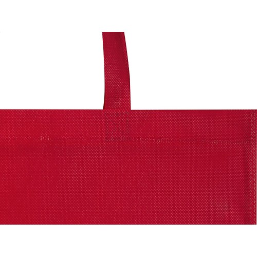 Экосил эко-сумка для конференций из нетканого материала, переработанного по стандарту GRS, объемом 6 л, красный