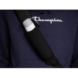 Сумка-слинг «Nomad» на одно плечо из водостойкого переработанного пластика, черный