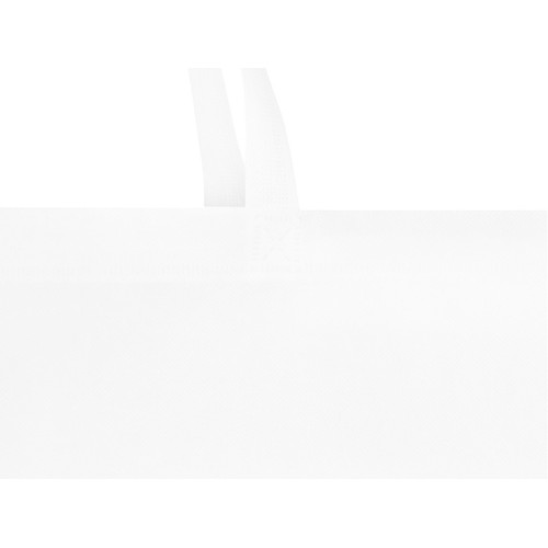 Экосил эко-сумка с ластовицей из нетканого материала, переработанного по стандарту GRS, объемом 12 л, белый