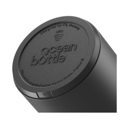 Бутылка для воды Ocean Bottle с вакуумной изоляцией объемом 750 мл, сплошной черный