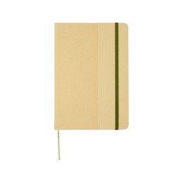 Nelida блокнот формата А5 в твердой обложке из переработанного картона - Зеленый лесной