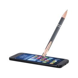 Nanna шариковая ручка с отделкой из розового золота - Twilight Grey (черные чернила)