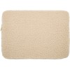 Шерпа чехол для 13-дюймового ноутбука объемом 2 л из шерпы, переработанной по стандарту GRS, бежевый