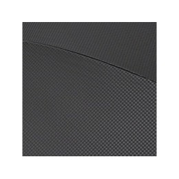 Зонт-трость 7915 Carbon» с куполом из переработанного пластика, полуавтомат, черный