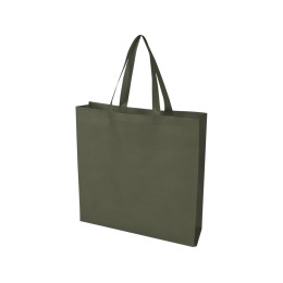 Экосил эко-сумка с ластовицей из нетканого материала, переработанного по стандарту GRS, объемом 12 л, зеленый лесной