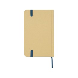 Reed блокнот формата А6 из переработанного материала в твердой обложке с простыми страницами - Синий
