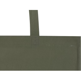 Экосил эко-сумка для конференций из нетканого материала, переработанного по стандарту GRS, объемом 6 л, зеленый лесной