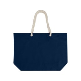 Florida пляжная эко-сумка из переработанного материала, сертифицированного по стандарту GRS, плотностью 270 г/м² 18L - Темно - синий