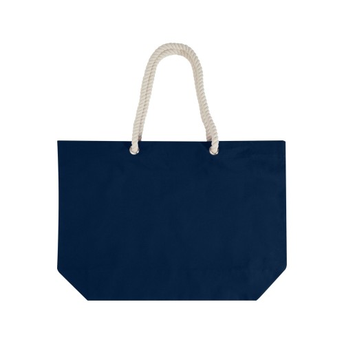 Florida пляжная эко-сумка из переработанного материала, сертифицированного по стандарту GRS, плотностью 270 г/м² 18L - Темно - синий