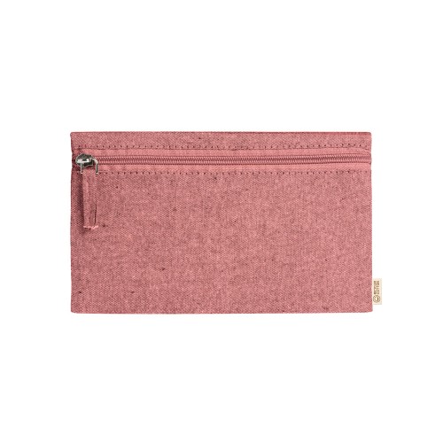 Универсальная косметичка REMO из переработанного хлопка, красный