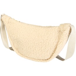 Шерпа поясная сумка из переработанной шерпы GRS объемом 3 л, бежевый