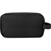 Косметичка Joey из холста, переработанного по стандарту GRS, объемом 3,5 л, сплошной черный