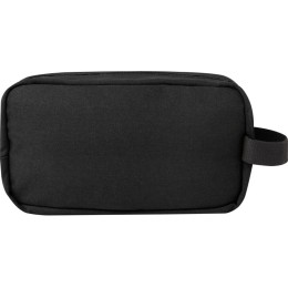 Косметичка Joey из холста, переработанного по стандарту GRS, объемом 3,5 л, сплошной черный