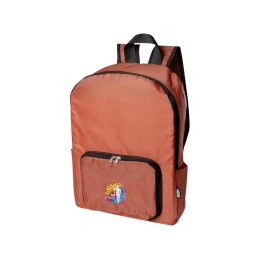 Складной рюкзак EcoFold объемом 15 л из переработанного ПЭТ-пластика - Brick