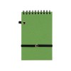 Блокнот B7 «Toledo S», зеленый