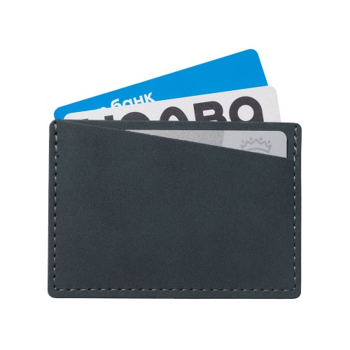 Футляр на 3 пластиковые карты "Alicante", темно-синий