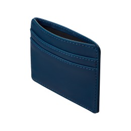 Картхолдер для двух карт и наличных денег с зажимом "Crave", темно-синий