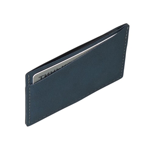 Футляр на 3 пластиковые карты "Alicante", темно-синий