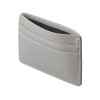 Картхолдер для двух карт и наличных денег с зажимом "Crave", светло-серый