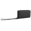 Кошелёк женский BUGATTI ЭЛЬЗА | ELSA, с защитой данных RFID, чёрный, воловья кожа/полиэстер, 19х3х10,5 см