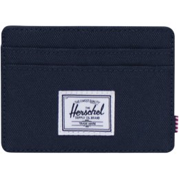 Herschel Charlie держатель для карт с RFID-защитой из переработанного материала - темно - синий navy