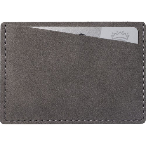 Футляр на 3 пластиковые карты "Alicante", темно-серый
