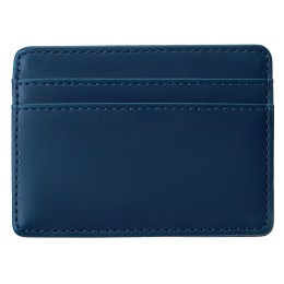 Картхолдер для двух карт и наличных денег с зажимом "Crave", темно-синий