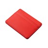 Картхолдер для двух карт и наличных денег с зажимом "Crave", красный