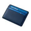 Картхолдер для двух карт и наличных денег с зажимом "Crave", темно-синий