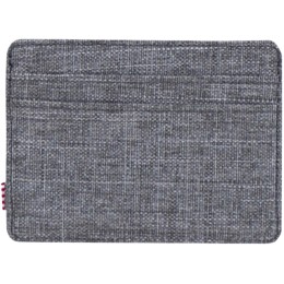 Herschel Charlie держатель для карт с RFID-защитой из переработанного материала - Серый яркий