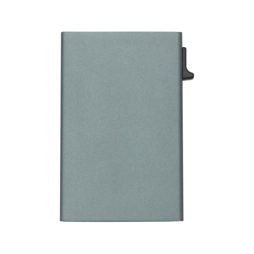 Картхолдер "Florence" с RFID- защитой из алюминия, цвет оружейной стали