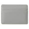 Картхолдер для двух карт и наличных денег с зажимом "Crave", светло-серый