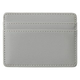 Картхолдер для двух карт и наличных денег с зажимом "Crave", светло-серый