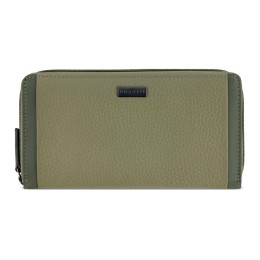 Кошелёк женский BUGATTI СИНА | SINA, зеленый, воловья кожа/полиэстер, 19х3х11 см