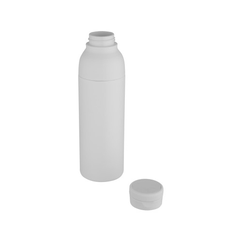 Illuminate бутылка-термос для воды с двойными стенками объемом 650 мл из переработанной нержавеющей стали, сертифицированной по стандарту RCS - Белый