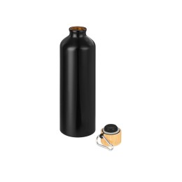 Бутылка "Hip M Bamboo" с карабином, 770 мл, черный